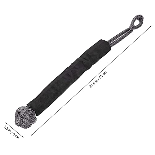 Wakauto Corda de nylon macia para recuperação de manilha com mangas para passeios de barco, caminhão