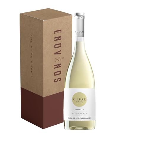 Vino Luar Do Sil Godello Nueva Añada - Botella Vino Blanco de Ourense 100% Godello - Bodega Pago de los Capellanes 75 cl - Mejor Selección ENOVINOS