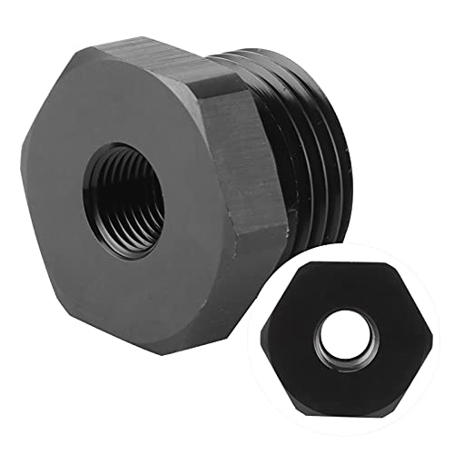 Tapón AN-10 ORB macho aluminio rosca recta junta NBR 7