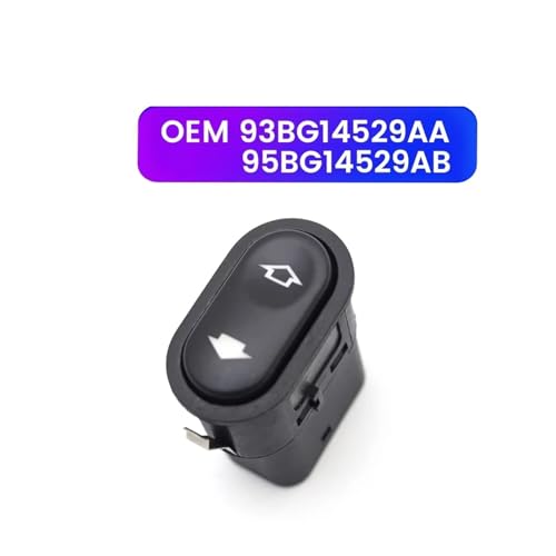 Interrupteur boutons leve vitre electrique Ford Contour 1995-2000 commande avant gauche - 2