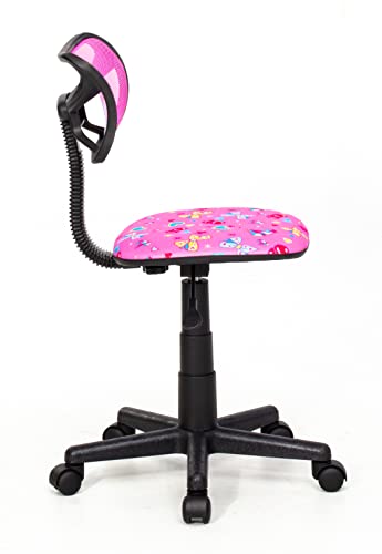 Image of JoJo Siwa Adjustable Swivel Mesh Rolling Desk Chair, for Kids, Teens and Adults