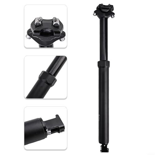 Tige de selle télescopique VTT pour ne plus bloquer la selle en descente raide - 8
