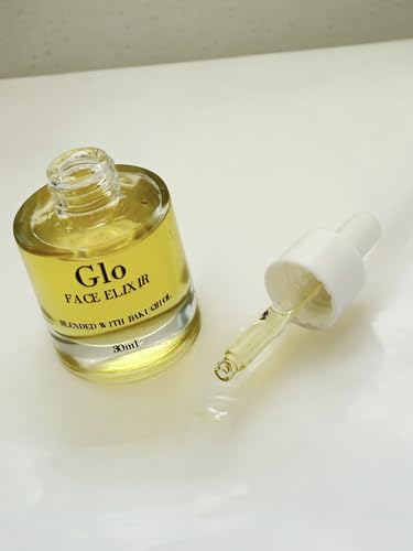 Glo Face Elixir con Bakuchiol y Aceite de Rosa Mosqueta, 30ml, aceite facial, Sérum Facial Anti-Edad, Apto para Todo Tipo de Piel