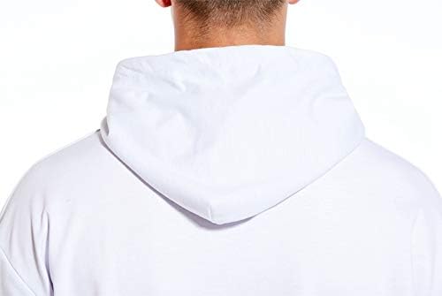 GURUNVANI Contrast Color Pullover Hoodie Mens Patchwork Hoodies Men