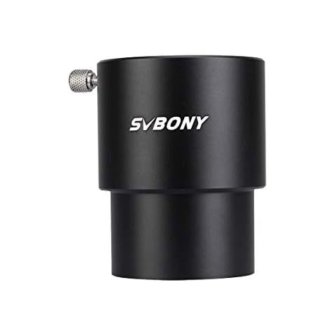 Svbony SV158 Teleskop Okular Adapter Ring 2in 75mm Teleskop Okular Mount Adapter M48X0.75 Verlängerungsrohr Teleskop Okular Kamera Zubehör Cover