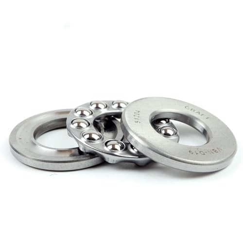 Parts and Parts Roulement à billes axial rainuré 51204 20 x 40 x 14 mm DIN 711