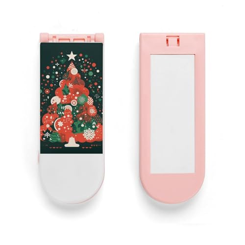 Support téléphone avec lumière selfie arbre de Noël rechargeable 3 modes pour Vlog et retouches