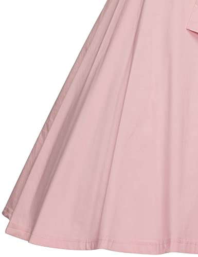 Gowntown Women's 50S 60S Vintage Sexy Fitted Office Pencil Dress Pink #TOP5