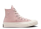 Suola in gomma Converse Sneakers alte da donna All Star anni \'70, Flush Stone/Blush Hush/Airone, 7.5