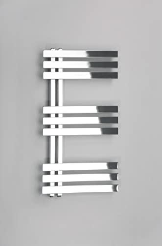 Aspira Home Badheizkörper „Rosy“ - Chrom - Mittelanschluss 1/2“ - 500x800mm - Handtuchwärmer, Handtuchtrockner