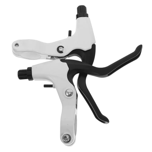EXQUIMEUBLE アルミ合製軽量ブレーキレバー 自転車用 ブロード対応 マウンテンバイク 用バイク向け エルゴノミック設計 簡単取付け可能
