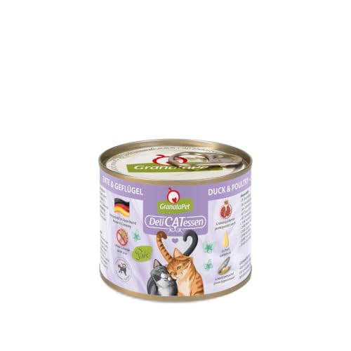 GranataPet Delicatessen Ente & Geflügel, 6 x 200g – Ansicht 1