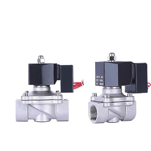 Électrovanne pour circuit d'eau domestique DN15 en acier inox et régulation sans surchauffe