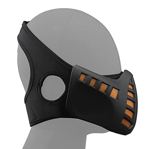 Masque airsoft paintball protégeant le visage avec LED contre les tirs BBS