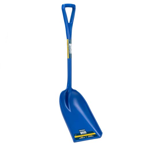 Gemplers Poly Scoop Shovel, FDA Food Safe, One Piece Construction, Non-Slip Grip Handle, 42