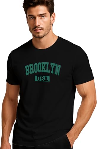 Image of JUARI BE A GENTLEMAN Men's Polycotton Printed T-Shirt | Stylish Round Neck Half Sleeve Casual Tee for Men | Comfortable & Breathable T-Shirt for Office, Travel, Gym & Outdoor Use Pack of 2