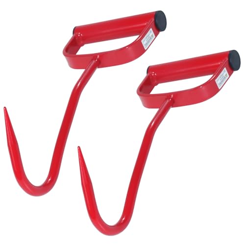 GELASKA 2 Pack S47010500 Hay Hook 11 inch Replaces 47010500, S47010500 Feeders Fonts Troughs Farm, Durable Hay Bale Hook CountyLine Steel Hay Hook, Effortless Hay Bales for Farms, Pastures, Ranches
