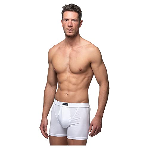 ABANDERADO Asa5398 Shorty, Multicolore (Blanco+Blanco Cc1), Medium (Taille Fabricant: 48) (Lot de 2) Homme