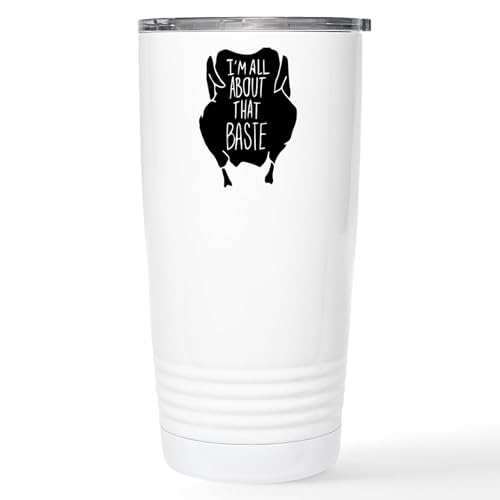 CafePress I'm All About Tha 16 Oz Stainless Steel Travel Mug 20 oz. Insulated Stainless Steel Coffee Tumbler