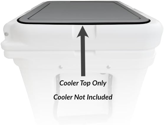 Tundra 35 Cooler Lid Tops - EVA Foam YETI Chest Cooler Peel and Stick Comfort Pad - Hard Side Camping, Boating, Tail Gate, Ice Box Top Cushion