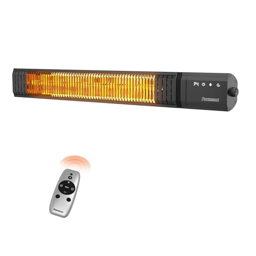 Aquecedor Infravermelho 1500W com Controle Remoto