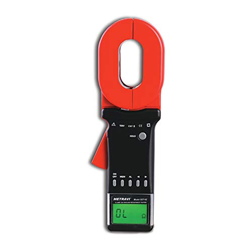 Metravi CET - 02 Clamp On Ground Resistance Tester Range 0.01Ω to 1500Ω-image-23