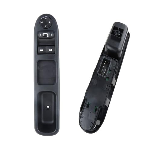 Bouton commande lève-vitre électrique 6554QC pour 207 Berline et Break de 2006 à 2014