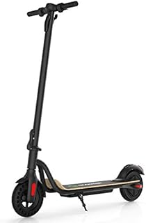 MEGAWHEELS Electric Scooter, 3 Gears, Max Speed 15.5 MPH, Up to 17 Miles Rang 7.5 Ah Powerful Battery with 8'' Tires Foldable Electric Scooter for Adults with Longer Deck, Max Load 265 lbs