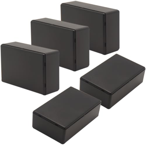 Zulkit 5Pcs ABS Plastic Project Boxes