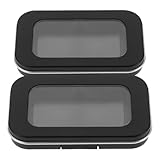 DEARMAMY Palette Magnétique Vide 2 Pièces Miroir Boîte Compacte Portable pour Fards à Paupières et Blush DIY pour Maquillage de Voyage et Utilisation Quotidienne