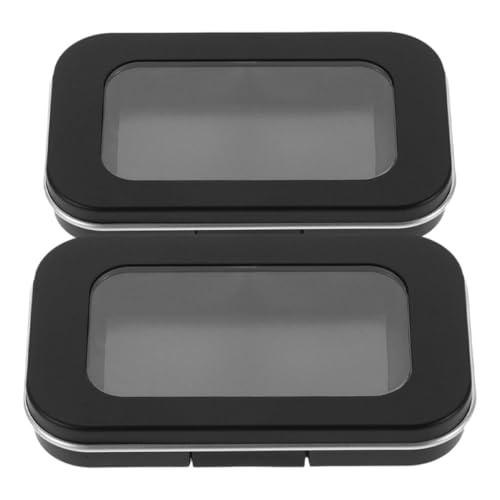 DEARMAMY Palette Magnétique Vide 2 Pièces Miroir Boîte Compacte Portable pour Fards à...