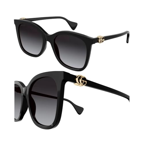 Gucci GG1071S Designer Fashion Sunglasses - Elegant, Sophisticated & Stylish Cat Eye Shape Eyewear with Luxury eSHADES Kit