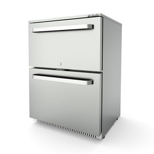 Frostronics 24-Inch 136 cans Outdoor Drawer Refrigerator,