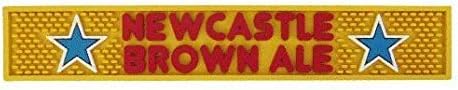 Newcastle Brown Ale Rail Bar Mat Runner Drip Mat New