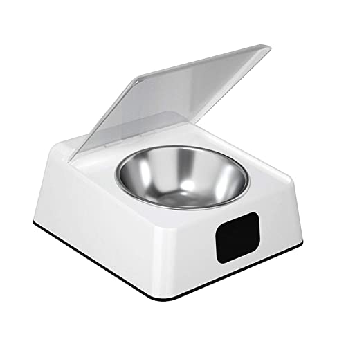 自動給餌器 自動えさあげ器 オートペットフィーダー お留守番フィーダー 2食分 えさ入れ 犬 猫 350MLスマート赤外線センサーペットフィーダー