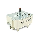 EvertechPRO Range 8 Inch Infinite Switch Control Replacement for GE WB24T10025 769692 AH236750...