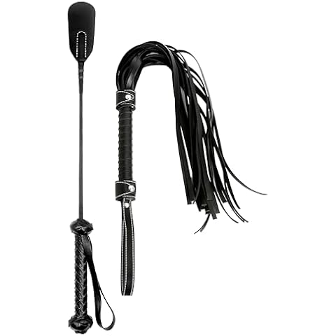 RIDIN 18" Faux Leather Whip Set Cover