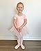 Stelle Ballet Shoes for Girls Satin/Ribbons Ballet Slippers Dance Shoes(Toddler/Little/Big Kids)(Ballet Pink(no Ribbon),2ML)