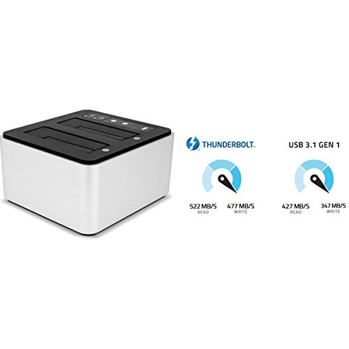 OWC Drive Dock: Dual Drive Bay Solution for Bare 2.5" and 3.5" SATA Drives