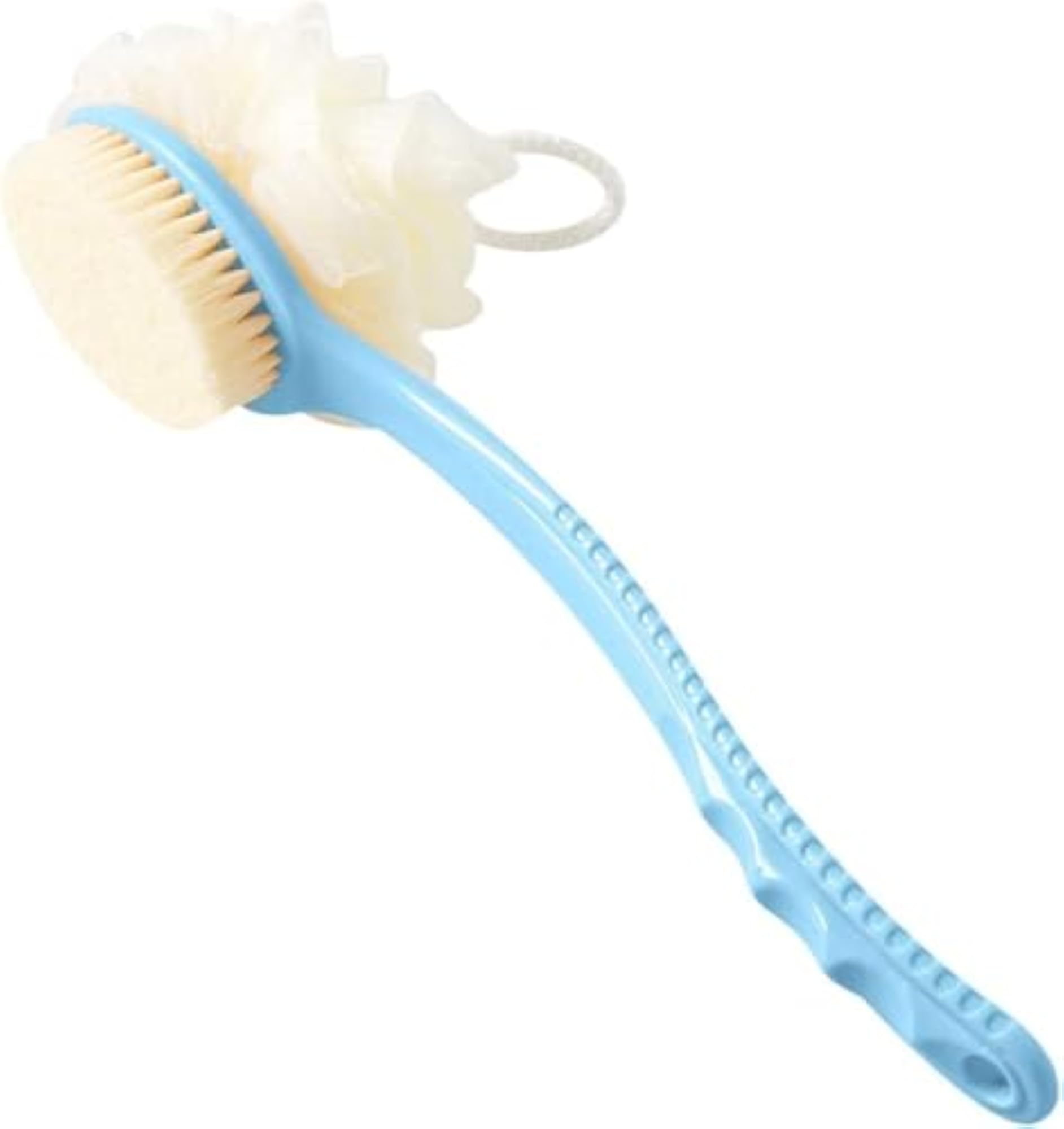 2 IN 1 Loofah with Handle Back Scrubber Bath Brush
