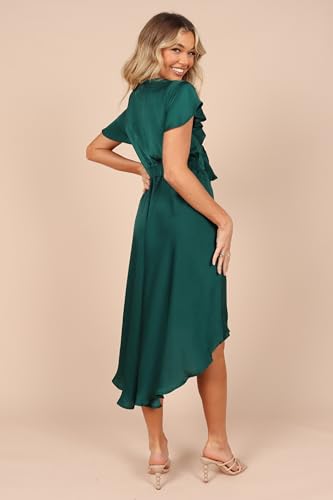 Petal & Pup Womens Amanda Hi Lo Tie Front Dress3