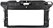 Evan-Fischer EVA17972049482 New Direct Fit Radiator Support for BEETLE 98-10 Plastic Hatchback Except Turbo S Model Assembly