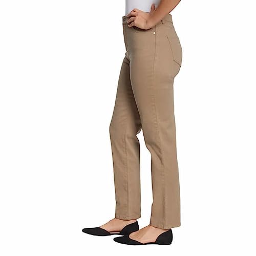 Image of Gloria Vanderbilt Womens Amanda Classic High Rise Tapered Jean Petite