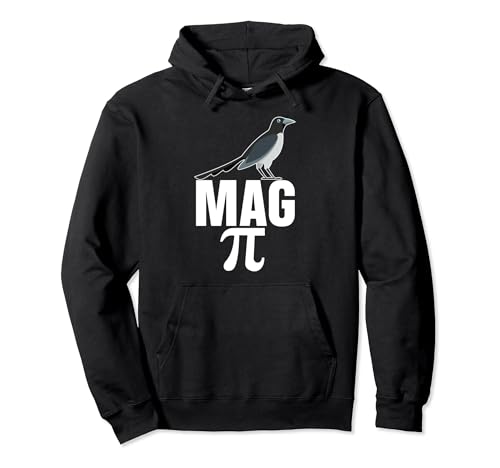Birdwatching Magpie Passerine Design for a Magpie lover Pullover Hoodie