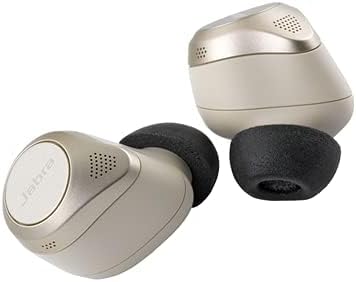 Jabra 85T earbuds with Comply tips installed