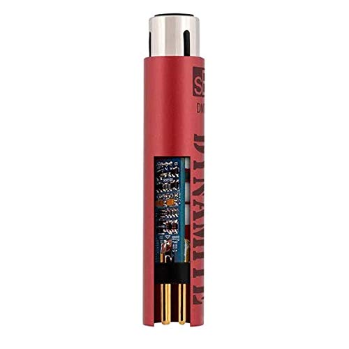 sE Electronics DM1 Dynamite Active In-line Microphone Preamp with 28dB Gain Bundle with 2 20-FT XLR Microphone Cables and 7-Pack Cable Ties