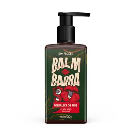 BALM HIDRATANTE PARA BARBA 120G GUARANA DON ALCIDES
