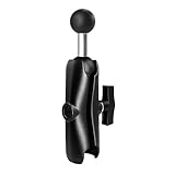 WINDFRD アルミニウムミディアム(5.9インチ) ダブルソケットアーム デュアルボールアダプター付き 1.5インチ/Cサイズ/38mmボールアクセサリー用 強力なクランプ 360°調整可能 RAMマウント、iBoltなどに対応