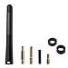 ONE250 Antenna, Compatible with Volkswagen VW - Vento (2010-2023), Beetle (1998-2011), Polo (2000-2017), Jetta (1984-2010), Passat (1990-2005), Tiguan (2007-2011), Rabbit (2004-2011), Golf (Black)