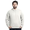 SoftSpun- Midweight Hoodies For Men Uk Pullover Hooded Sweatshirt | Ultra Soft Mens Hoodies Year-Round Tops Preshrunk Jumper Winter Warm Cotton Plain Hoodie Men | Mens Fleece Lined Hoodie Sand #1